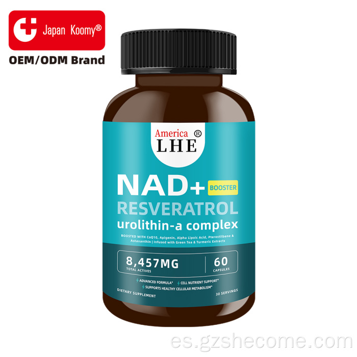 Astaxantina de té verde de suplemento de alta resistencia Shecome NAD